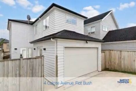 Photo of property in 4 Calcite Avenue, Flat Bush, Auckland, 2019
