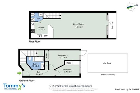 Photo of property in Luxford Villas, 114/72u Herald Street, Berhampore, Wellington, 6023