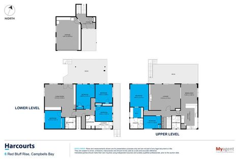 Photo of property in 6 Red Bluff Rise, Campbells Bay, Auckland, 0630