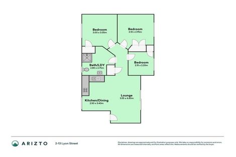 Photo of property in 13u2 Lyon Street, Frankton, Hamilton, 3204