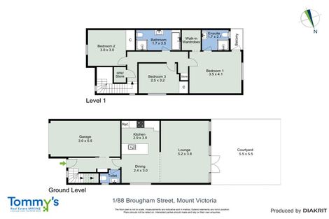 Photo of property in 88u1 Brougham Street, Mount Victoria, Wellington, 6011