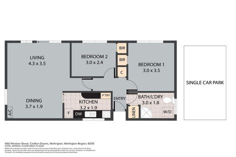 Photo of property in 1/60 Winston Street, Crofton Downs, Wellington, 6035