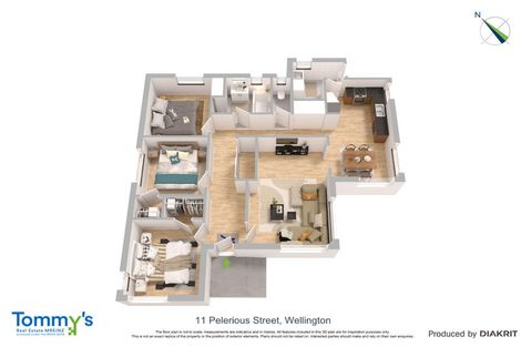 Photo of property in 11 Pelorous Street, Paparangi, Wellington, 6037