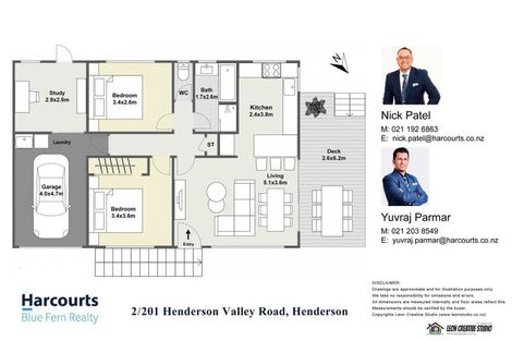 Photo of property in 2/201 Henderson Valley Road, Henderson, Auckland, 0612