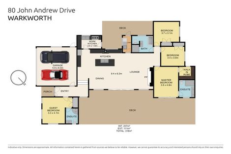 Photo of property in 80 John Andrew Drive, Warkworth, 0910