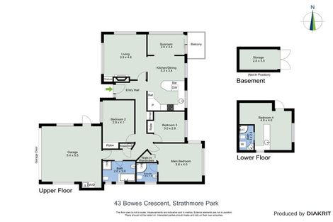 Photo of property in 43 Bowes Crescent, Strathmore Park, Wellington, 6022