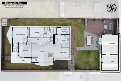Photo of property in 21 Larkworthy Street, Saint Kilda, Dunedin, 9012