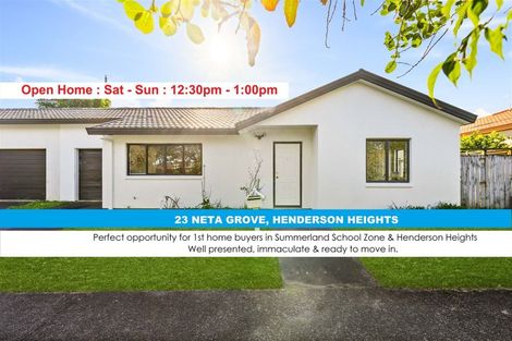 Photo of property in 4/17 Neta Grove, Henderson, Auckland, 0612