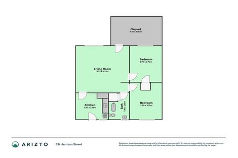 Photo of property in 33i Harrison Street, Whanganui, 4500
