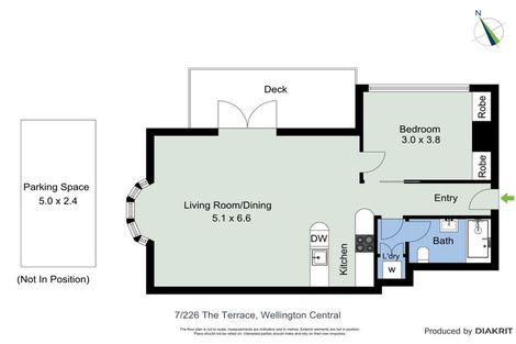 Photo of property in 226u7 The Terrace, Wellington Central, Wellington, 6011