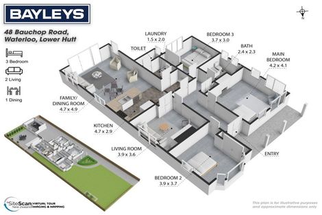 Photo of property in 48 Bauchop Road, Waterloo, Lower Hutt, 5011