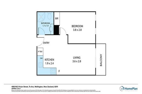 Photo of property in Dual Apartments, 406/142u Vivian Street, Te Aro, Wellington, 6011