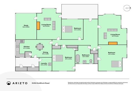 Photo of property in 53 Goldfinch Street, Taihape, 4720