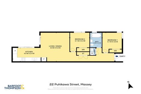 Photo of property in 22 Puhikawa Street, Massey, Auckland, 0614