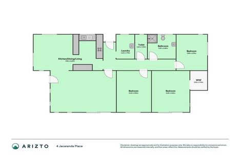 Photo of property in 4 Jacaranda Place, Parklands, Christchurch, 8083