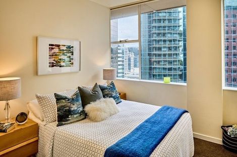 Photo of property in Terrace Tower Apartments, 6a/126 The Terrace, Wellington Central, Wellington, 6011