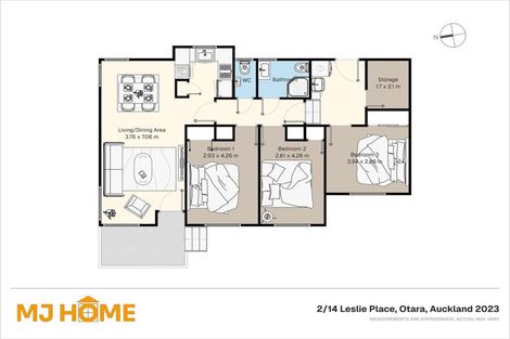 Photo of property in 14 Leslie Place, Otara, Auckland, 2023