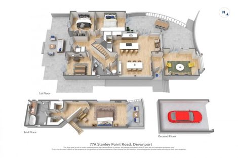 Photo of property in 77a Stanley Point Road, Stanley Point, Auckland, 0624