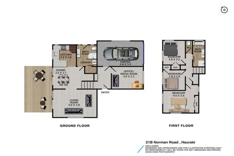 Photo of property in 21a/1 Norman Road, Hauraki, Auckland, 0622
