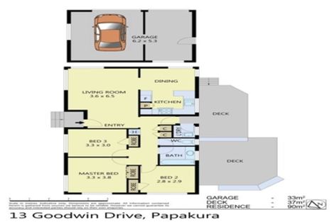 Photo of property in 13 Goodwin Drive, Rosehill, Papakura, 2113
