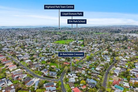 Photo of property in 34 Beechdale Crescent, Pakuranga Heights, Auckland, 2010