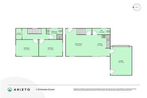 Photo of property in 1/8 Hendon Street, Edgeware, Christchurch, 8013