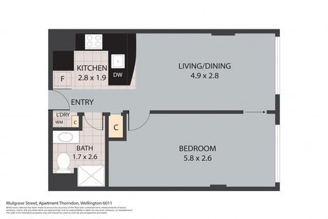 Photo of property in St Pauls Apartments, 98/43u Mulgrave Street, Thorndon, Wellington, 6011