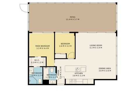 Photo of property in Sentinel Apartments, 401/3 Northcroft Street, Takapuna, Auckland, 0622