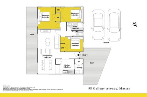 Photo of property in 98 Gallony Avenue, Massey, Auckland, 0614