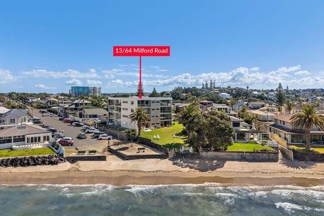 Photo of property in Seaview Apartments, 13/64 Milford Road, Milford, Auckland, 0620