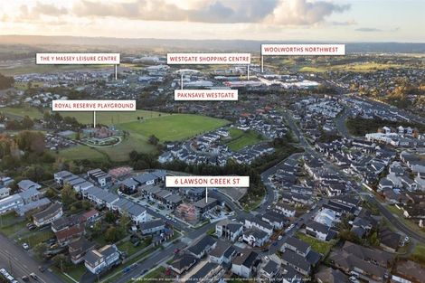 Photo of property in 6 Lawson Creek Street, Massey, Auckland, 0614