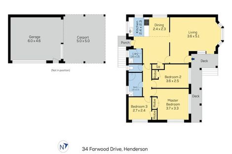 Photo of property in 34 Farwood Drive, Henderson, Auckland, 0612