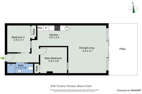Photo of property in Las Olas De Cuba, 3/35 Torrens Terrace, Mount Cook, Wellington, 6011