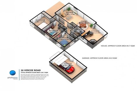 Photo of property in 16 Vercoe Road, Beerescourt, Hamilton, 3200
