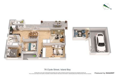 Photo of property in 76 Clyde Street, Island Bay, Wellington, 6023