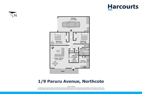 Photo of property in 2/9 Paruru Avenue, Northcote, Auckland, 0627
