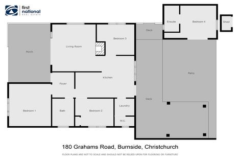 Photo of property in 180 Grahams Road, Burnside, Christchurch, 8053