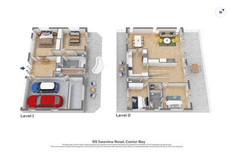 Photo of property in 1/67 Seaview Road, Castor Bay, Auckland, 0620