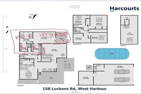 Photo of property in 158 Luckens Road, West Harbour, Auckland, 0618