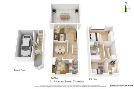 Photo of property in 14u3 Harriett Street, Thorndon, Wellington, 6011