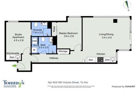Photo of property in Vsp South, 403/166u Victoria Street, Te Aro, Wellington, 6011