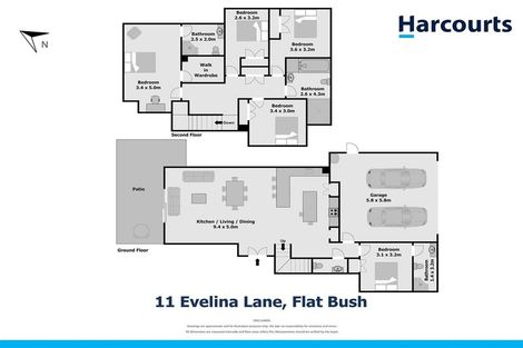 Photo of property in 11 Evelina Lane, Flat Bush, Auckland, 2019