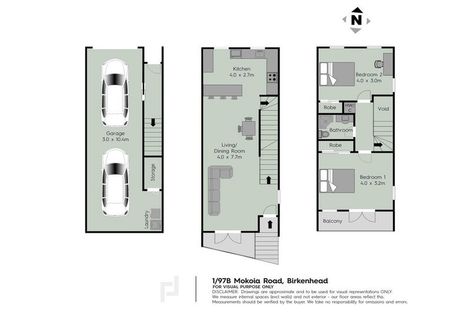 Photo of property in 1/97b Mokoia Road, Birkenhead, Auckland, 0626