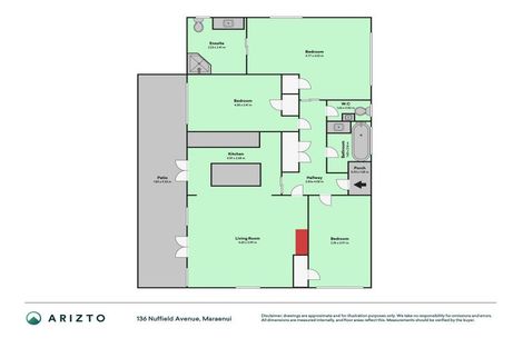 Photo of property in 136 Nuffield Avenue, Marewa, Napier, 4110