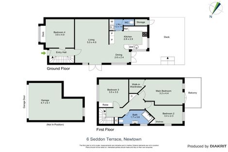 Photo of property in 6 Seddon Terrace, Newtown, Wellington, 6021