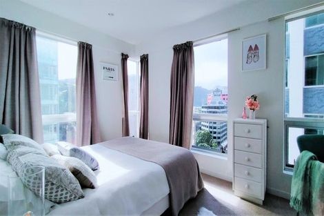 Photo of property in Terrace Heights Apartments, 8c/163 The Terrace, Wellington Central, Wellington, 6011