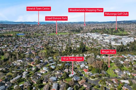 Photo of property in 10 La Trobe Street, Pakuranga Heights, Auckland, 2010