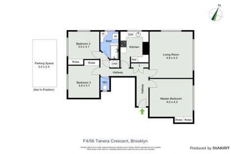 Photo of property in 56f4 Tanera Crescent, Brooklyn, Wellington, 6021