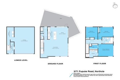 Photo of property in 3/71 Pupuke Road, Northcote, Auckland, 0627