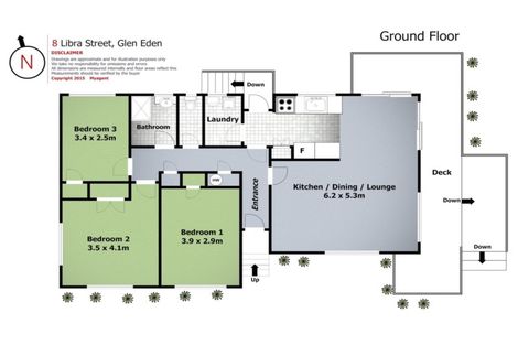 Photo of property in 8 Libra Street, Glen Eden, Auckland, 0602